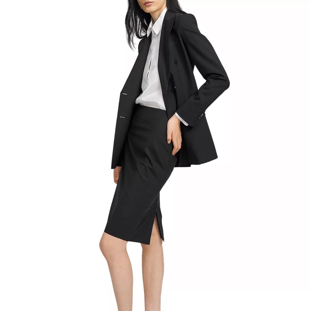 Theory black Classic Pencil Skirt